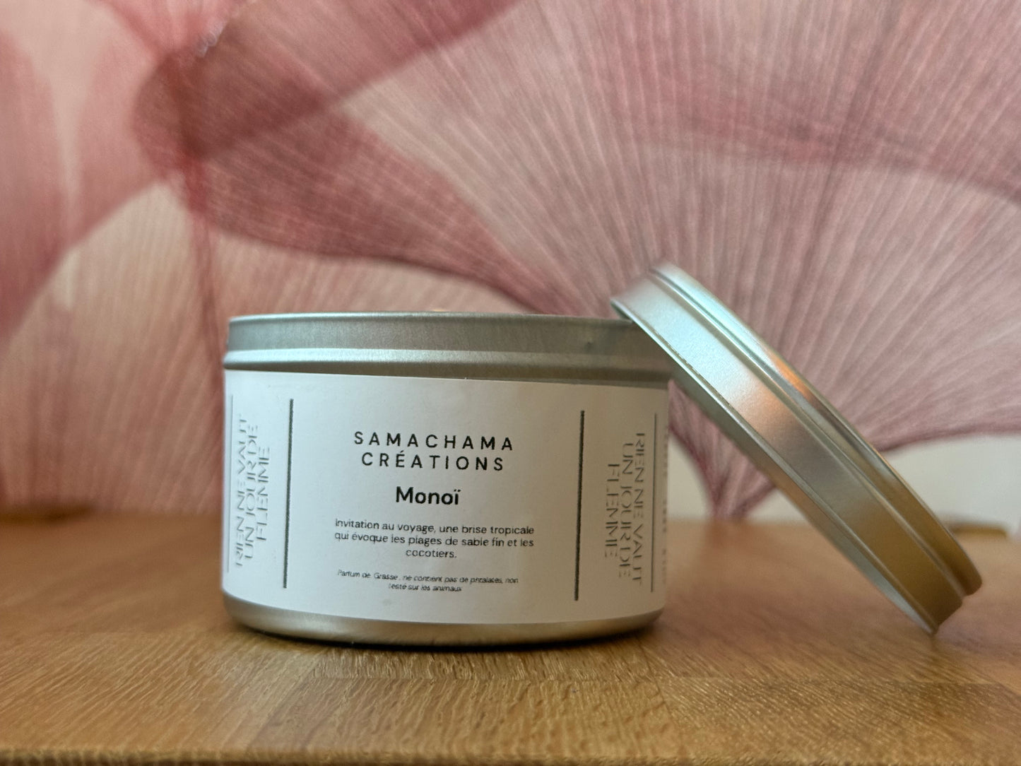 Bougie parfumée MONOÏ 190gr