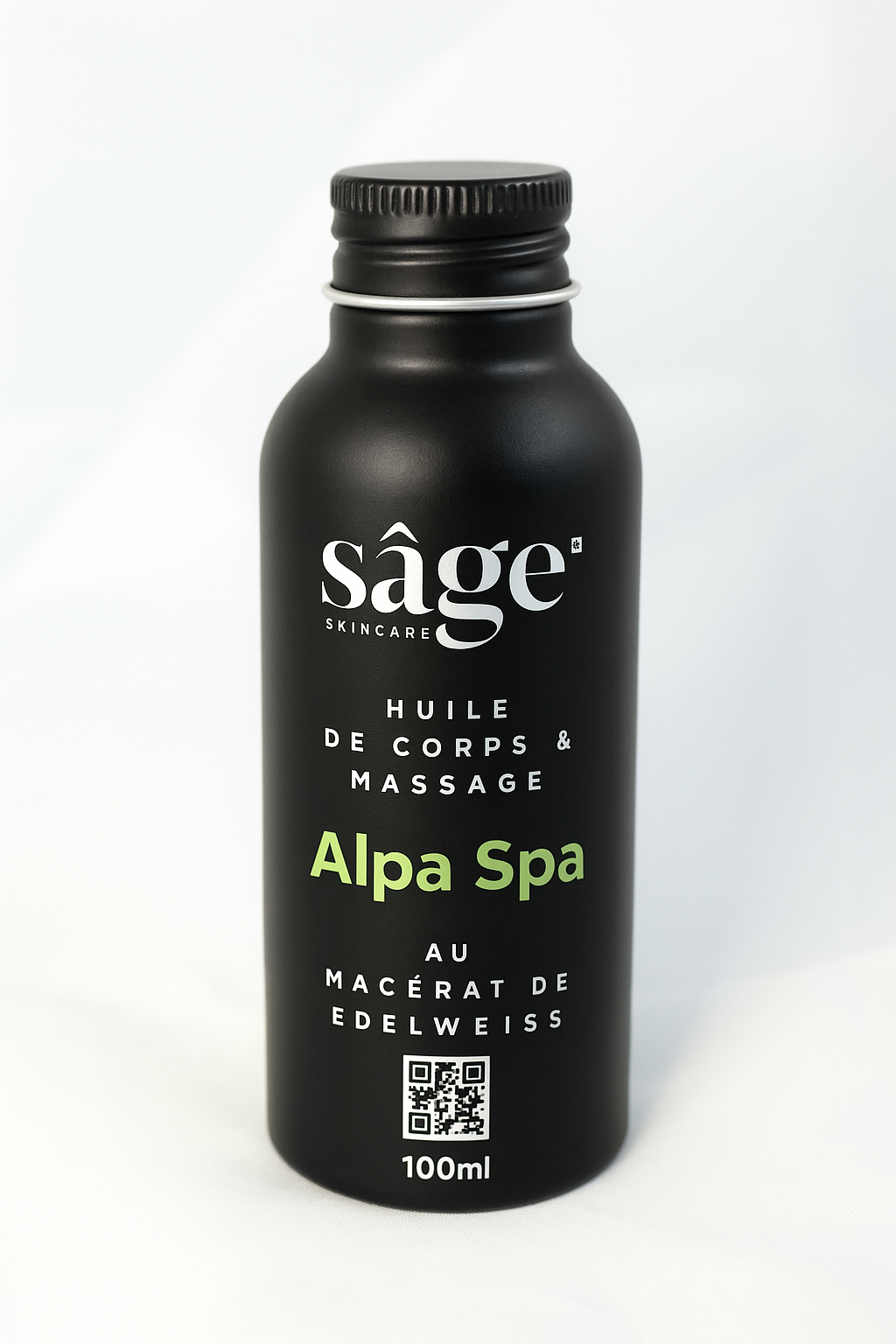 Bouteille huile massage Alpa Spa