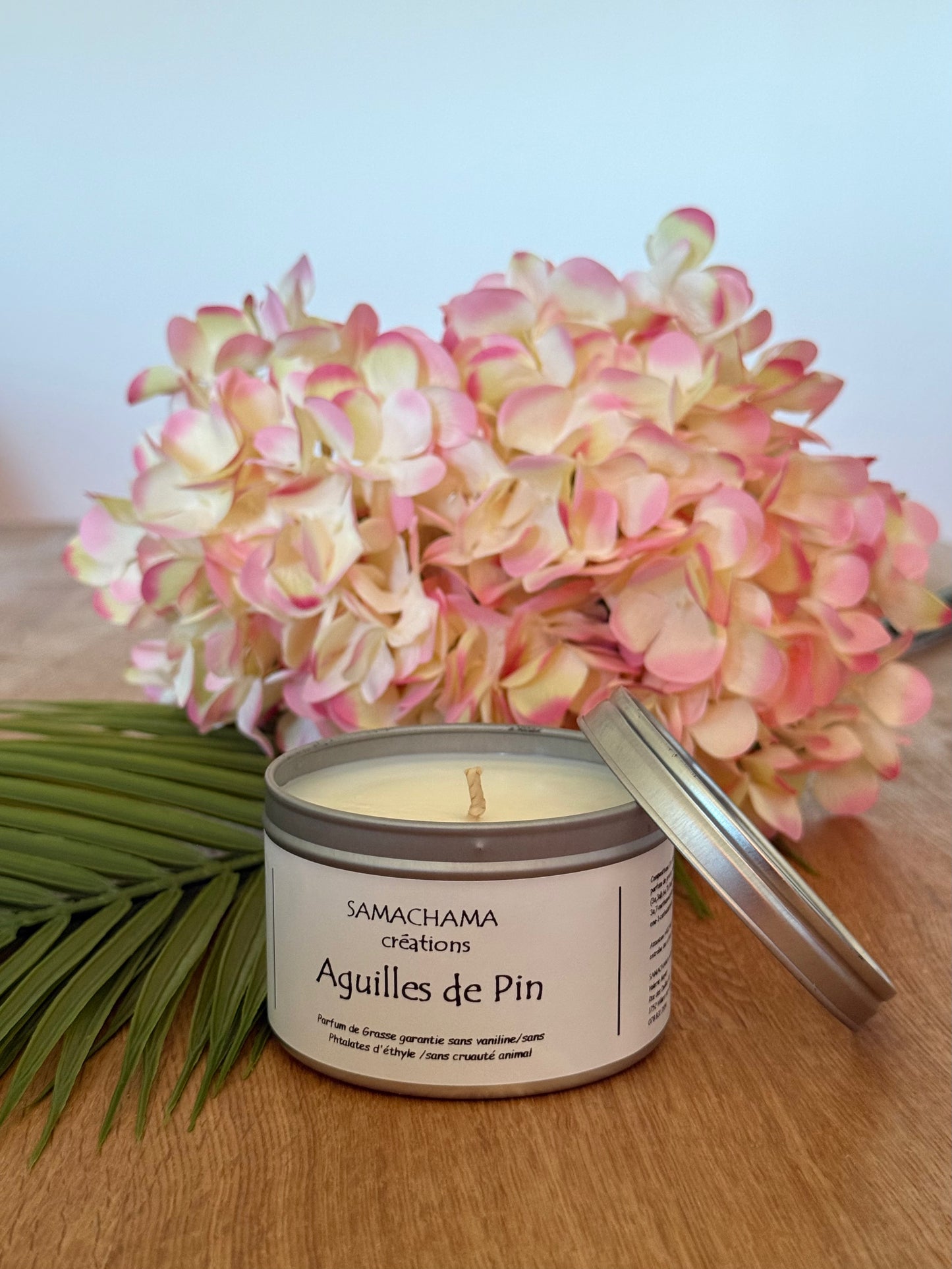 Bougie parfumée AIGUILLES DE PIN 190gr