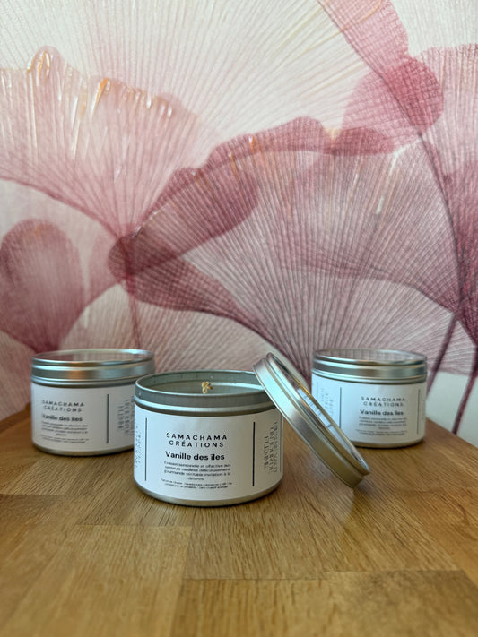 Bougie parfumée VANILLE DES ÎLES 190gr