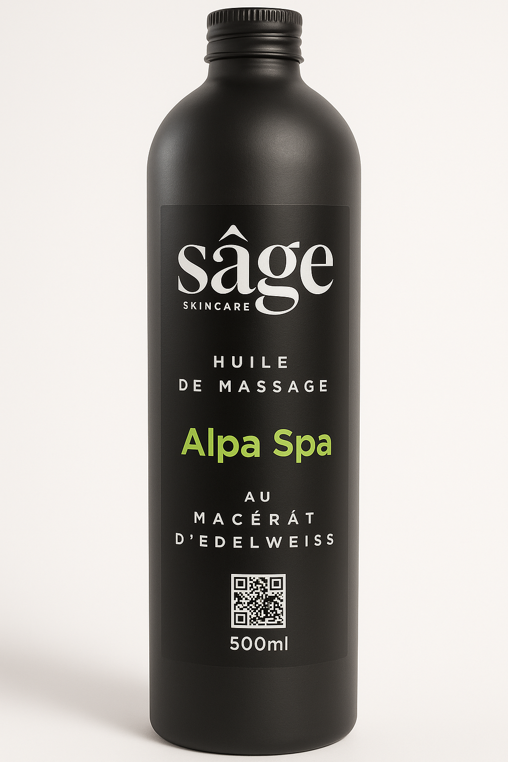 Bouteille huile massage Alpa Spa 500ml