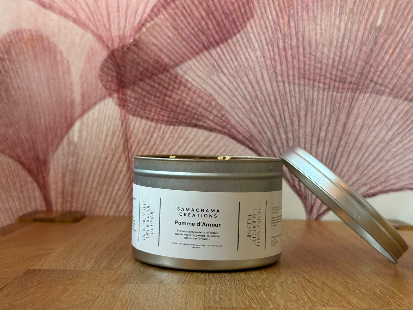Bougie parfumée POMME D’AMOUR 310gr