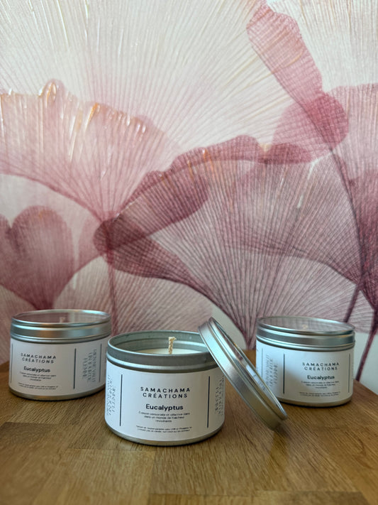 Bougie parfumée EUCALYPTUS 190gr