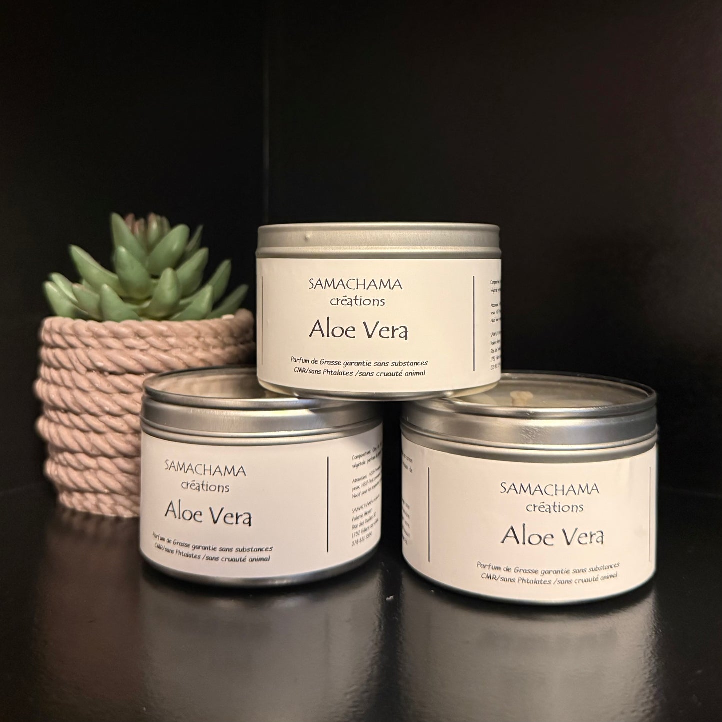 Bougie parfumée ALOE VERA 190gr