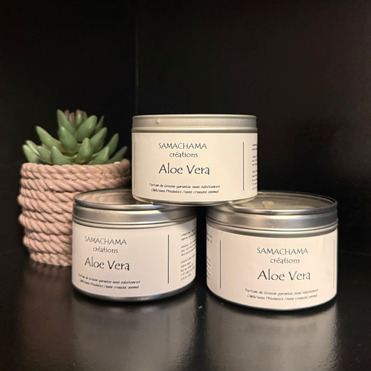 Bougie parfumée ALOE VERA 190gr