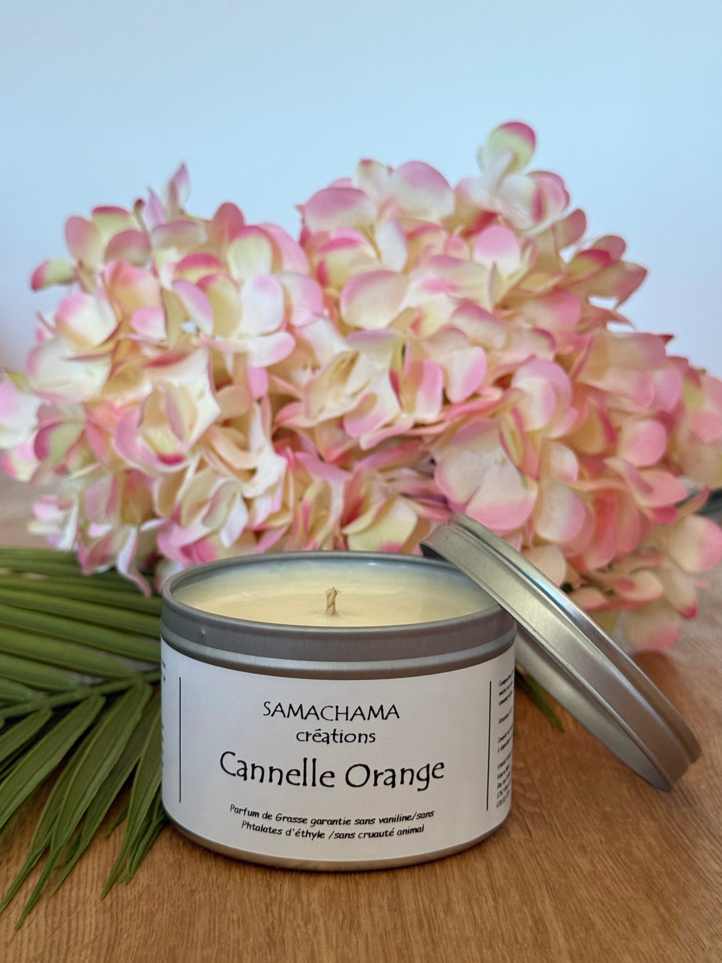 Bougie parfumée CANNELLE  ORANGE 190gr