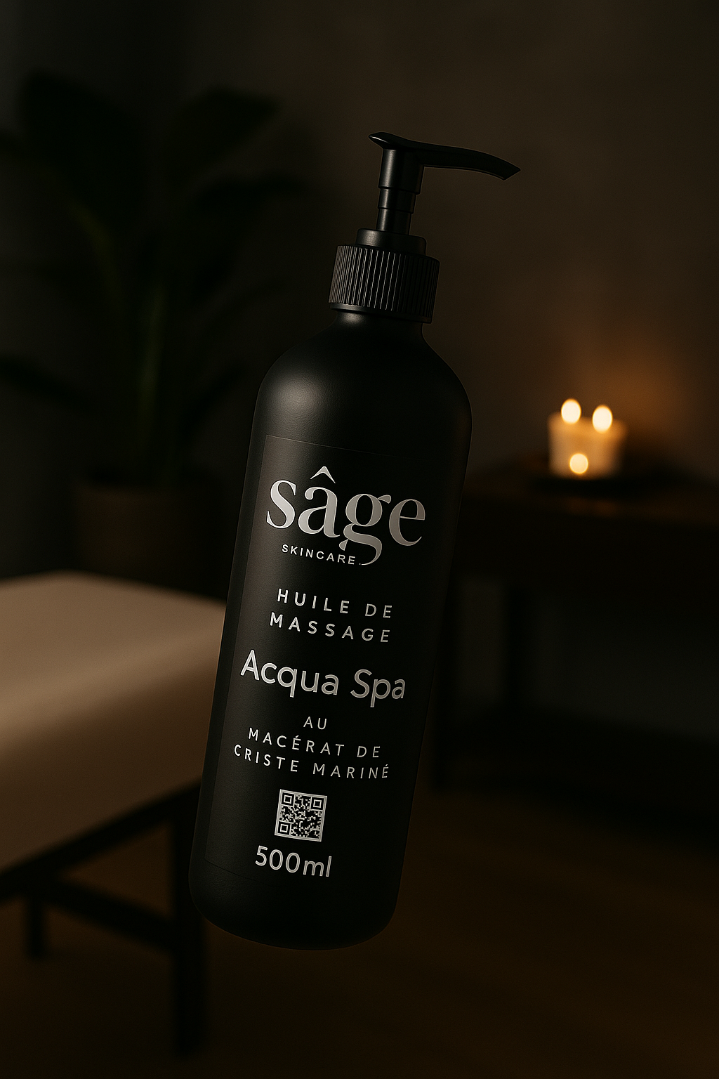 Huile de massage parfumée pour cabinet de massage